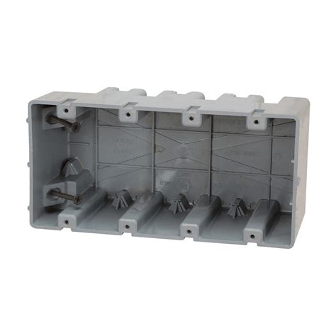 electrical gang 4 square box 1 gang plastic cover|4 gang outlet wall plates.